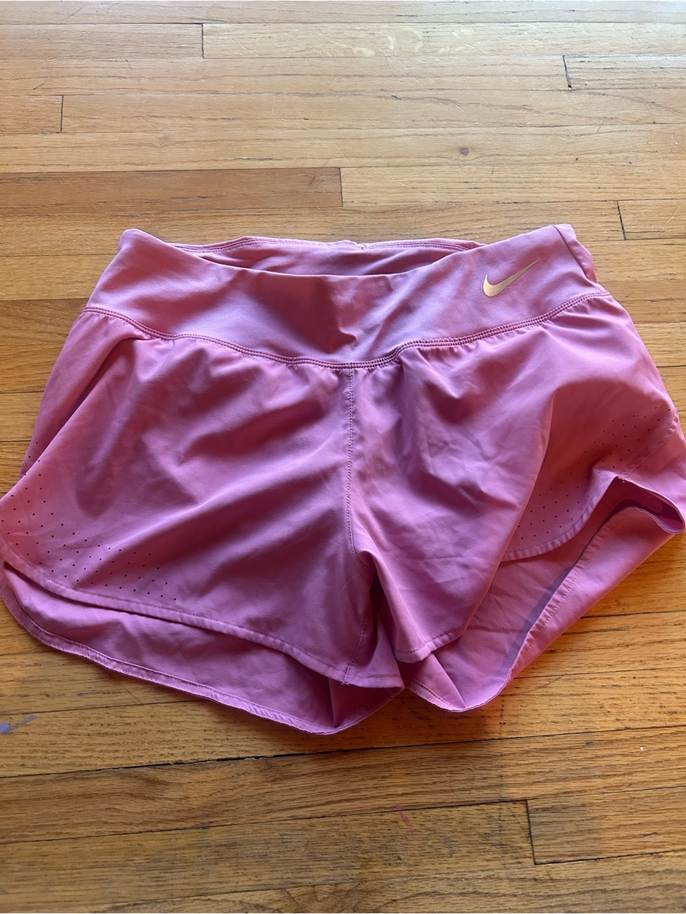 Nike Women’s dri fit Pink Running Shorts